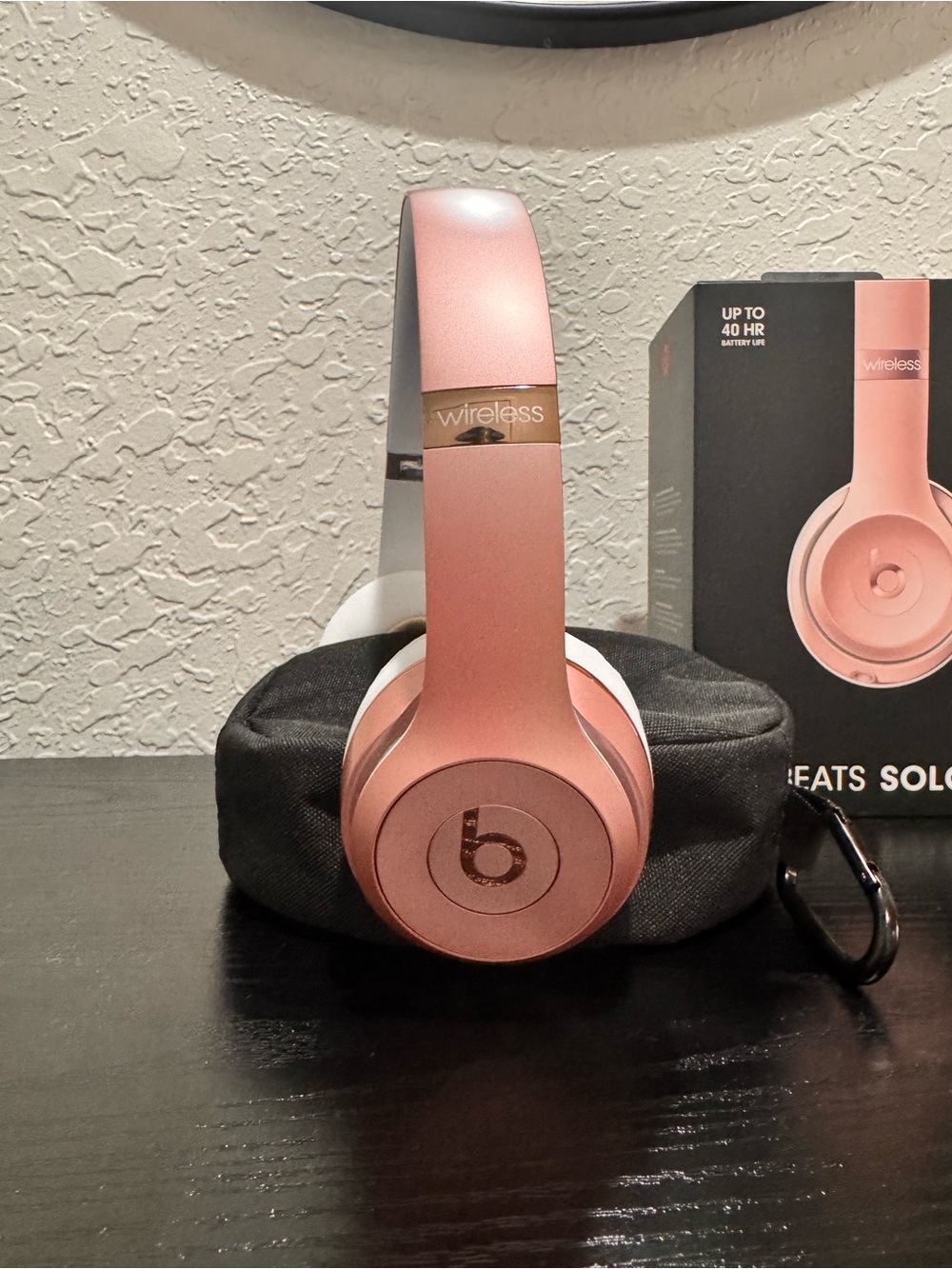 Wireless On-Ear Headphones - Rose Gold